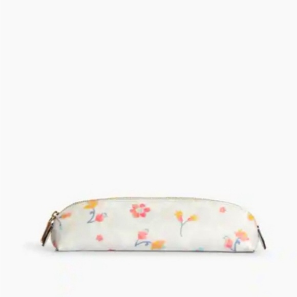 COACH PENCIL COSMETIC CASE IN SIGNATURE CANVAS WITH MYSTICAL FLORAL PRINT - Picture 2 of 8